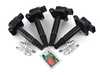 ES#2561327 - 06B905115E2KT -  Ignition Service Kit - Includes four Hella coil packs and four NGK copper core spark plugs. - Assembled By ECS - Audi Volkswagen