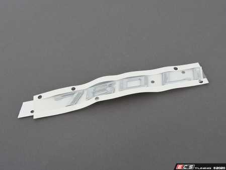 ES#1897820 - 51147187127 - F02 Model Emblem - 760Li - Genuine BMW - BMW