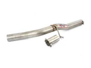 ES#4030640 - 772153 - 2.75" Center Exhaust Section - Non-Resonated - Supersprint - Volkswagen