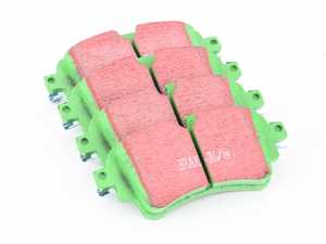 ES#4031322 - DP22254 - Rear GreenStuff Performance Brake Pad Set - Designed as a mildly upgraded pad, great for an afternoon of sporty driving. - EBC - Audi