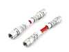 ES#4065021 - 025317ecs05KT - Exact-Fit Stainless Steel Brake Lines - Mid - DOT-compliant kit to improve pedal feel in your vehicle. - ECS - BMW