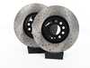 ES#3236210 - 127.33096clKT - Front Drilled & Slotted Brake Rotors *Cryo Treated* - Pair (321x30) - Upgrade to a cryo treated slotted / cross-drilled rotor for improved braking - StopTech - Audi