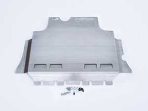 ES#3988219 - 027055ecs01KT -  MK7 Jetta 1.4T Front Street Shield Skid Plate - Protect your vehicle's oil pan and other critical powertrain parts with this 5/32" (4.0mm) thick aluminum skid plate - ECS - Volkswagen