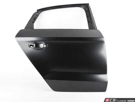 ES#3561708 - 8V5833052C - Rear Door Assembly - Right Side - Does not include electrical items, regulator, or door card - Genuine Volkswagen Audi - Audi