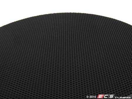 ES#101931 - 51418213912 - E46 Speaker Cover - Right Front - Schwarz/Black. Protects the front door speaker - Genuine BMW - BMW
