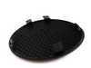 ES#101931 - 51418213912 - E46 Speaker Cover - Right Front - Schwarz/Black. Protects the front door speaker - Genuine BMW - BMW