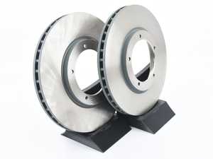 ES#3691588 - 205197KT - Plain Front Brake Rotors - Pair 11.12" (282.5mm) - Non-directional front axle fitment - Both left and right - Sebro - Porsche
