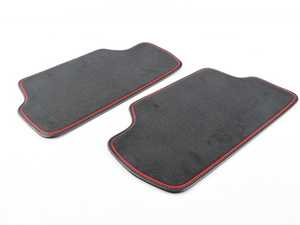 ES#4023967 - 51472469127 - Rear Carpet Factory Floor Mats Set JCW Pro Newer Design - Priced As Set  - Replace or upgrade to factory MINI mats - Genuine MINI - MINI