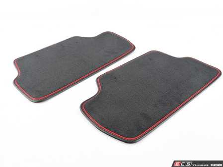 ES#4023967 - 51472469127 - Rear Carpet Factory Floor Mats Set JCW Pro Newer Design - Priced As Set  - Replace or upgrade to factory MINI mats - Genuine MINI - MINI