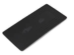 ES#449936 - 8J88634164PK - rubber mat - black - Keep items from sliding around in your center console - Genuine Volkswagen Audi - Audi