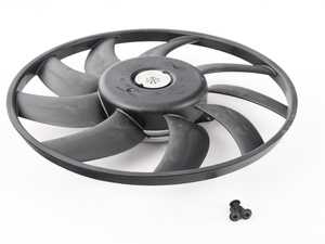 ES#3180297 - 8K0959455S - Electric Cooling Fan - right (350mm) - Keep your cooling system operating properly - Genuine Volkswagen Audi - Audi