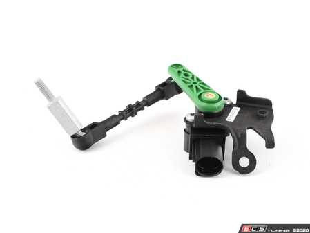 ES#1923444 - 4H0941286G - Front Headlight Level Sensor - Right - Includes connecting linkage - Genuine Volkswagen Audi - Audi