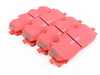 ES#4031309 - DP32277C  - Front RedStuff Performance Brake Pad Set - High performance street pad featuring Kevlar technology. - EBC - Audi