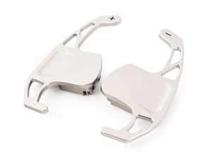 ES#3979011 - VWR493001 - VWR Billet DSG Gearshift Paddles - Titanium Silver - Full replacement CNC machined billet aluminium paddle shifters with a sophisticated liquid titanium silver finish. - Racingline - Audi