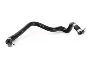 ES#4020126 - 034-101-3039 - Reinforced Silicone Breather Hose - Runs from the lower block breather hose to the small nipple on the valve cover breather port. - 034Motorsport - Volkswagen