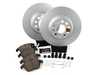 ES#3988855 - CRK2963 - Power Stop Z17 Evolution Coated Front Brake Kit (312mm) - A premium front axle refresh package featuring high-carbon smooth Geomet coated performance rotors and Z17 Clean Ride low-dust ceramic pads. - Power Stop - Audi Volkswagen
