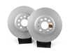 ES#3988855 - CRK2963 - Power Stop Z17 Evolution Coated Front Brake Kit (312mm) - A premium front axle refresh package featuring high-carbon smooth Geomet coated performance rotors and Z17 Clean Ride low-dust ceramic pads. - Power Stop - Audi Volkswagen