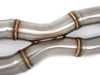 ES#3979312 - 028299ecs01KT - Audi C7 A6/A7 3.0T Center X-Pipe - Eliminate the center resonator on your OE system for a more aggressive exhaust note - ECS - Audi