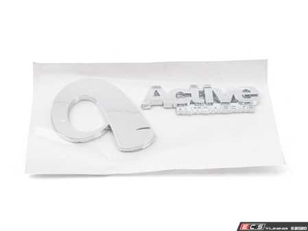 ES#3010476 - AASignaturePlaqu - Active Autowerke Signature Trunk Emblem - Represent your favorite BMW tuner for all to see! - Active Autowerke - BMW