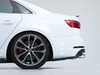 ES#4164511 - 004751la01 - Audi B9 S4 / A4 S-Line Rear Bumper Side Splitters - Gloss Black - Spice up the exterior of your Audi with gloss black spats! - ECS - Audi