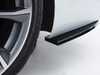 ES#4164511 - 004751la01 - Audi B9 S4 / A4 S-Line Rear Bumper Side Splitters - Gloss Black - Spice up the exterior of your Audi with gloss black spats! - ECS - Audi