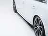 ES#4163869 - 001734la01 - Audi B9 A4 / S4 Flat Side Skirts - Gloss Black - Enhance your side profile with an aggressive look! - ECS - Audi