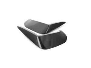 ES#3575993 - 026093ECS01 -  MK7.5 GTI Carbon Fiber Front Bumper Grille Flare Set - Hand-laid carbon fiber to upgrade your exterior styling - ECS - Volkswagen