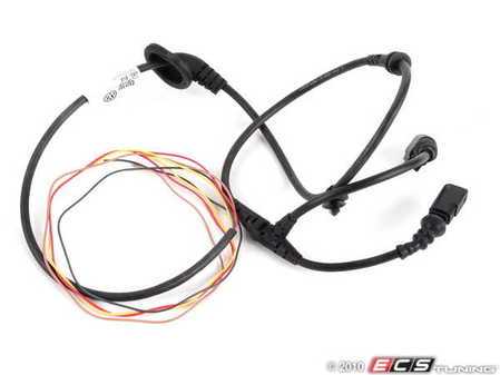 ES#403236 - 5N0927903M - Front ABS Speed Sensor Harness - Left - Includes connection for brake pad wear sensor - Genuine Volkswagen Audi - Volkswagen