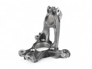 ES#4696530 - 5WA407256 - Front Steering Knuckle - Right - Also referred to as the spindle or wheel bearing housing - Genuine Volkswagen Audi - Audi Volkswagen