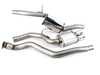 ES#2613544 - 15519 - Performance Cat-Back Exhaust System - Sport - Mandrel bent 3" 409 Stainless steel construction with dual tip, single exit polished tips - Magnaflow - Audi