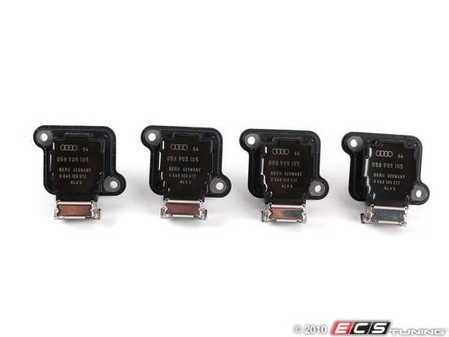 ES#258813 - 058AEBKT - Ignition Coils - Set Of Four - A common cure for misfire codes - Genuine Volkswagen Audi - Audi Volkswagen