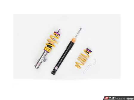 ES#3020381 - 1522000S - KW Coilover Kit V2 - Adjustable Rebound with fixed compression settings - optimal ride comfort then dial in more grip and a better balance with less bodyroll than the standard suspension - KW Suspension - BMW