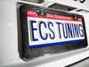 ES#2083299 - 6373 - Carbon Fiber License Plate Frame - Carbon Fiber plate frame for a unique style and just the right amount of carbon. - ECS - 