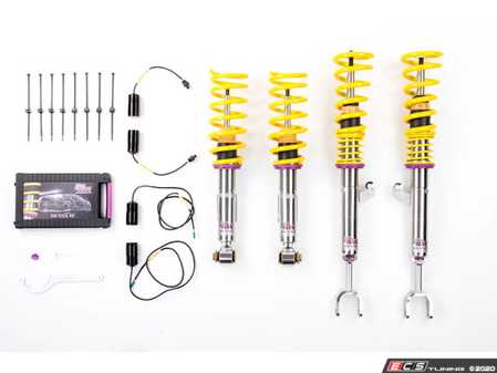 ES#3020431 - 3522000V - KW Coilover Kit V3 - The ultimate in coilover technology featuring double adjustable dampening - KW Suspension - BMW