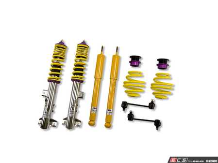 ES#2092140 - 15220017 - KW V2 Series Coilover Kit - Variant 2 coilovers offer sport handling with adjustable rebound dampening - KW Suspension - BMW