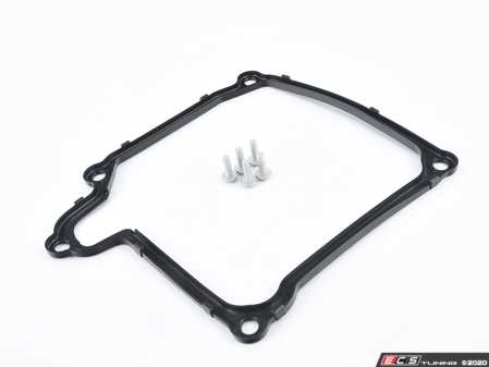ES#4057384 - N91032702KT2 -   Transmission Oil Pan Gasket Kit  - Includes transmission Pan gasket and all necessary hardware required. - Assembled By ECS - Audi Volkswagen