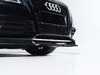 ES#4164865 - 028805ecs01KT - Audi B8 S4 / A4 S-Line Pre-Facelift Front Lip - Gloss Black - Upgrade your exterior styling! - ECS - Audi