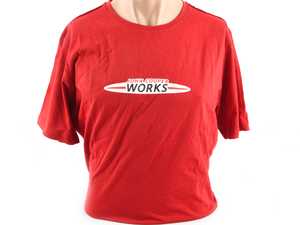 ES#3442681 - 80142454517 - MINI JCW MEN'S Logo T Shirt Logo Chili Red - XL - Show your JCW style with this shirt - Genuine MINI - 