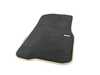 ES#2706853 - 51472348214 - BMW Modern Line Floor Mats - Front - Beige /Black genuine floor mats - Genuine BMW - BMW