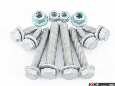 ES#4141952 - N91066201KT -  Rear Shock Replacement Hardware Kit - Recommended whenever you replace your rear shocks - Genuine Volkswagen Audi - Volkswagen