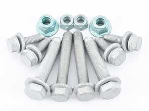 ES#250812 - 1K0498501 -  Rear Shock Replacement Hardware Kit - Recommended whenever you replace your rear shocks - Genuine Volkswagen Audi - Volkswagen