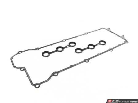 ES#2839004 - 11120034107 - Valve Cover Gasket - Set - Includes the spark plug seals - Elring - BMW