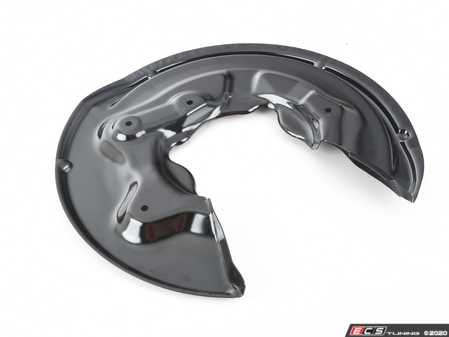 ES#402090 - 5N0615611D - Rear Dust Shield - Left - Fits behind rotor to protect brake parts - Genuine Volkswagen Audi - Volkswagen