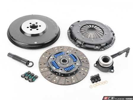ES#3220736 - MB-034-062 -  Stage 2 Performance Clutch Kit - With Single Mass Flywheel - Designed to hold up to 440 ft/lbs of torque to the wheels with a sprung organic disc and steel flyweel - DKM - Audi Volkswagen
