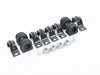 ES#3660510 - n0150816ktKT1 - Front Sway Bar Installation Kit  - Includes brackets, bushings, & all necessary hardware to properly install a new sway bar. - Assembled By ECS - Audi