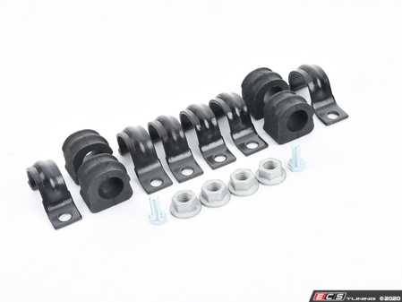 ES#3660510 - n0150816ktKT1 - Front Sway Bar Installation Kit  - Includes brackets, bushings, & all necessary hardware to properly install a new sway bar. - Assembled By ECS - Audi