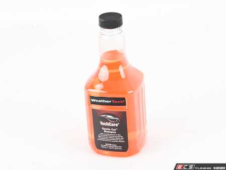 ES#4037243 - 8LTC57K - TechCare - Gentle Car Shampoo 18 oz. Bottle  - TechCare Gentle Car environmentally-friendly biodegradable Shampoo produces a thick shampoo foam that effectively fights and removes grease - WeatherTech - Audi BMW Volkswagen Mercedes Benz MINI Porsche