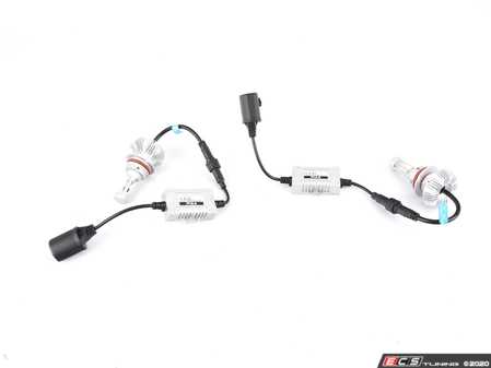 ES#3477310 - 26-17397 - 9007 Platinum LED Bulb - Pair - Engineered with a brilliant cut-line and anti-glare technology, this bulb upgrade directs the light to where you need it most! - PIAA - Audi Volkswagen