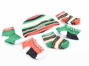 ES#3671865 - 80142463254 - MINI BABY Gift Striped Set - MINI style for the baby - Genuine MINI - MINI