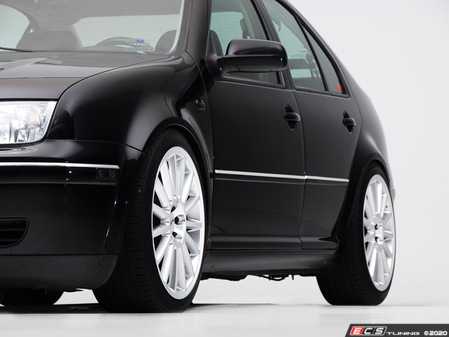 ES#4623420 - 003946LB03KT - MK4 Golf/GTI/Jetta Adjustable Damping "Super Low" Coilover System - With Installation Kit - Features 32 way adjustable damping, variable length, zinc-coated shock bodies and performance sway bar end links. Includes all new mounts, bearings and hardware for a comprehensive suspension package. - ECS - Volkswagen